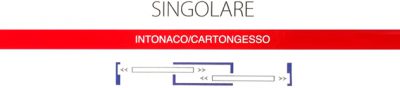anta doppia singolare per intonaco o cartongesso La cime srl commercializza tutti i prodotti del marchio opera cime srl COMMERCIO INDUSTRIA MATERIALI EDILI napoli e provincia ed in italia
